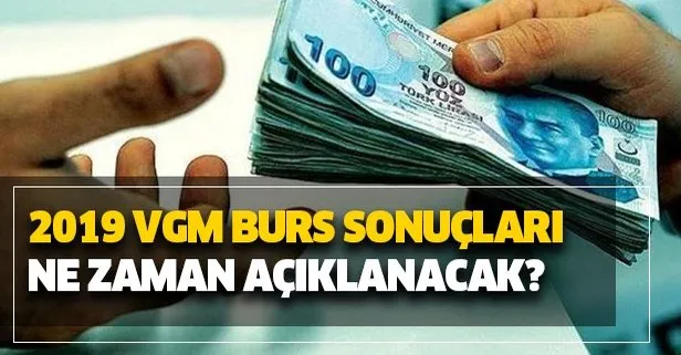 VGM burs sonuçları bugün açıklanacak mı?