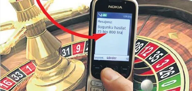 Hasılat mesajı polise takıldı