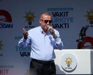 Erdoğan: Paraları Kandil’e gönderdiler