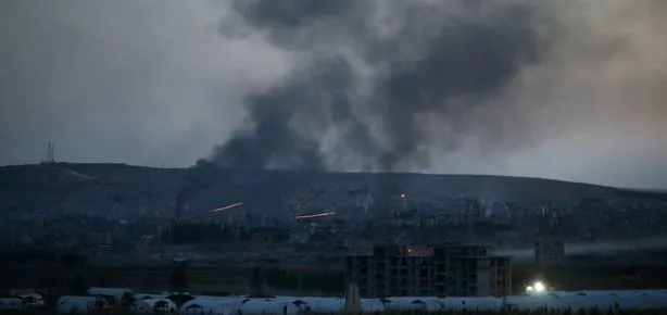 IŞİD’in havan topu Türkiye’ye düştü