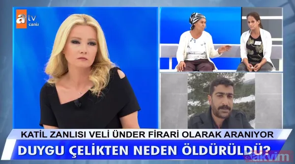 Duygu'nun babası Veli'nin eşini aramamasını olayın üstünü örtmek için olduğunu iddia etti. Duygu'nun babası Ceylan'ın herşeyi bildiğini iddia etti. Müge Anlı...