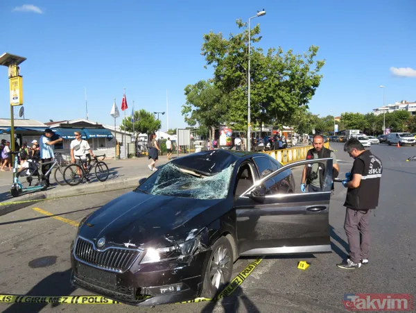 Kadıköy'de feci olay! Polisten kaçan sürücü bisikletliye çarptı - 4
