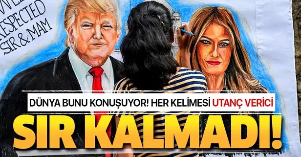 ABD Başkanı Donald Trump ve eşi Melania Trump’ın tüm sırları açığa çıktı!