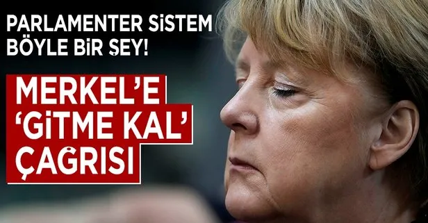 Almanya’da hükümet kurulamıyor! Merkel’e ’görevde kal’ çağrısı