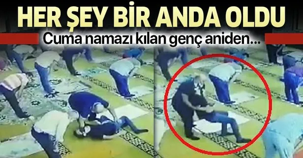 Namaz sırasında baygınlık geçiren genci böyle yakaladı! Yer: Bursa