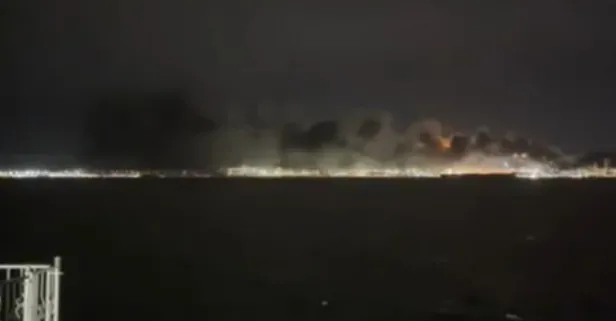 TÜPRAŞ İzmit Rafinerisi'nde patlama! Bölgeden dumanlar yükseldi: Yangın kontrol altında