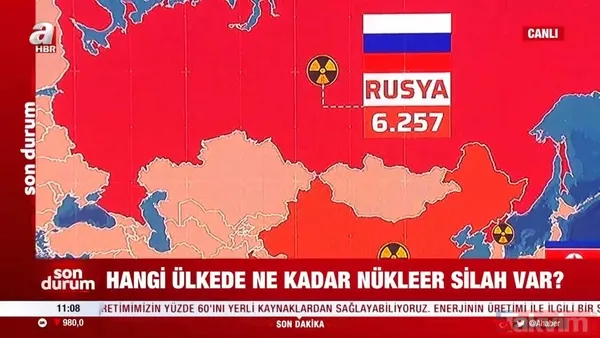 SON DAKİKA: Putin'in nükleer tehdidine ABD'den sert tepki! Hangi ülkede kaç nükleer silah var? - 21