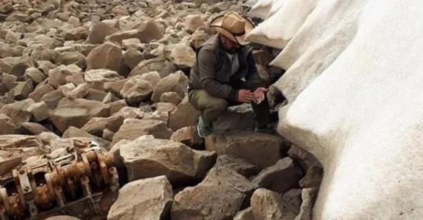Süphan Dağı'nda İngiliz uçağı bulundu