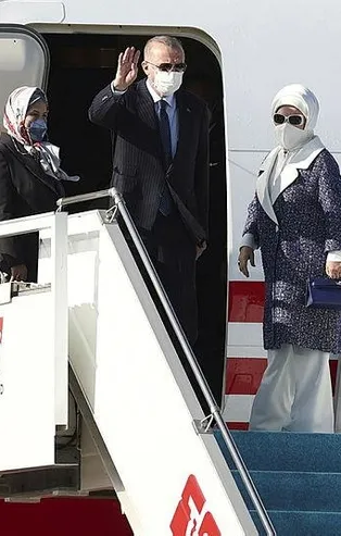 Son dakika: Başkan Recep Tayyip Erdoğan Katar'da!