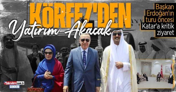 Başkan Erdoğan'ın Körfez turu öncesi kritik ziyaret! Cevdet Yılmaz ve Mehmet Şimşek Katar'a gidiyor