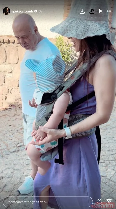 47 yaşında 2. kez anne olmuştu! İpek Açar’dan oğluyla yepyeni kare: “Maşallah” Alper Kömürcü’nün biricik oğlu ve eşi... - 5
