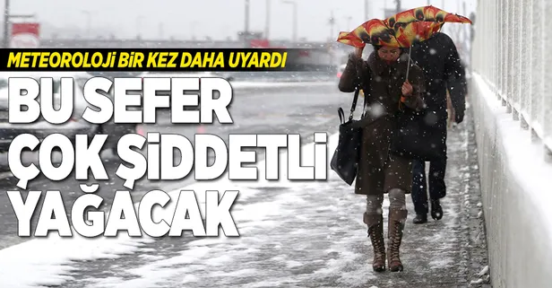 Meteorolojiden son dakika uyarısı! İstanbul'a şiddetli yağış geliyor...-1