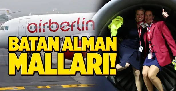 Air Berlin'in malzemeleri açık artırmada