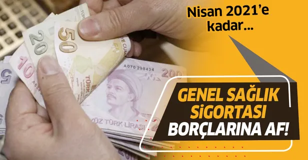 Genel Sağlık Sigortası (GSS) borçlarına af