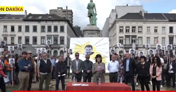 Terörün kuluçka merkezi Avrupa! Kırmızı listede aranan PKK elebaşları Brüksel’de cirit atıyor: Elebaşı için rezil gösteri