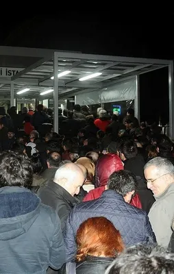 Marmaray'da aşırı yoğunluk