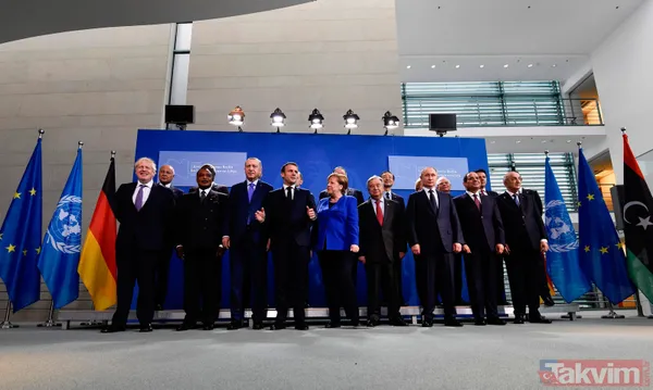 Berlin'deki zirvede Başkan Erdoğan rüzgarı - 46