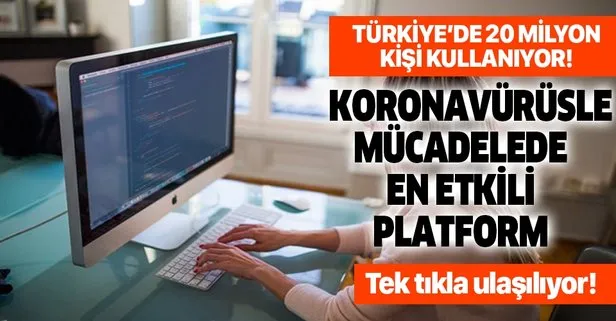 Son dakika:  Türkiye’de 20 milyon kişi bu platformu kullanıyor! Koranavirüse karşı işe yarıyor