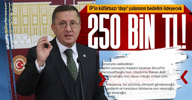 Son dakika: İYİ Parti'nin küfürbazı Lütfü Türkkan Bakan Adil Karaismailoğlu'nu hedef almıştı! İftiraya 250 bin TL'lik tazminat davası!