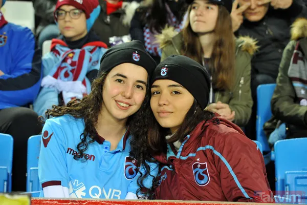Trabzonspor Galatasaray karşılaşması nefes kesti! İşte maçtan kareler... - 25