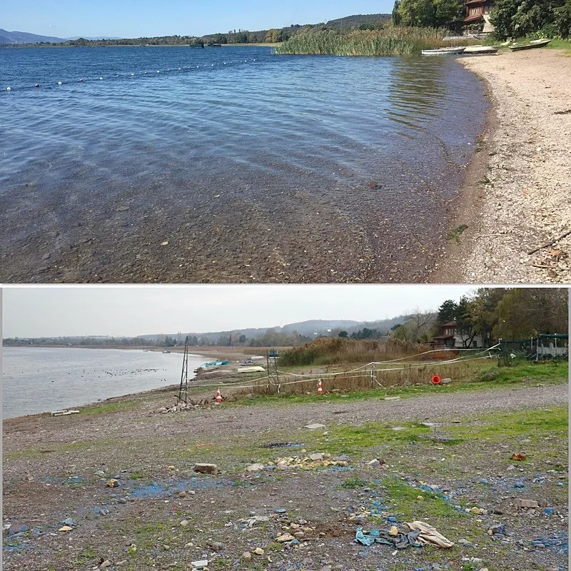 Sapanca Gölü alarm veriyor (AA)