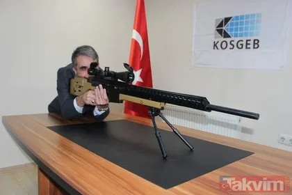 Yüzde 100 yerli ve milli ’sniper’! Başkan Erdoğan’a teslim edilecek