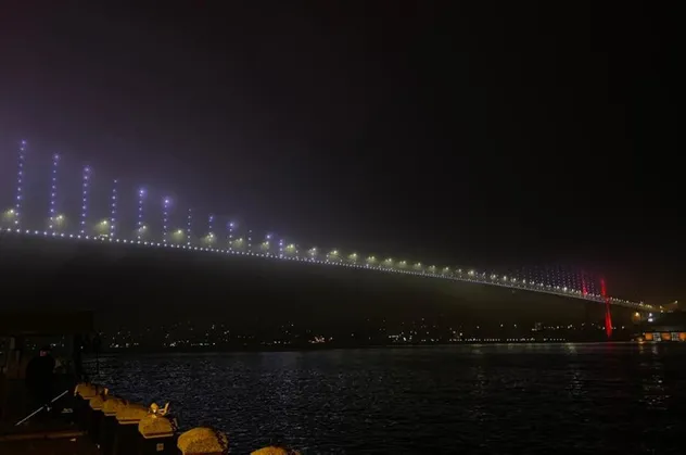 İstanbul'da sis!