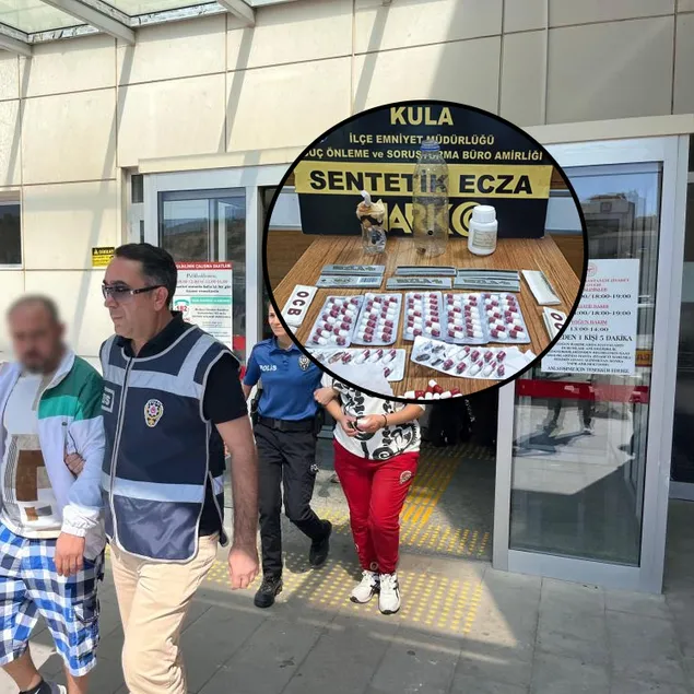 Kula’da uyuşturucu operasyonu!