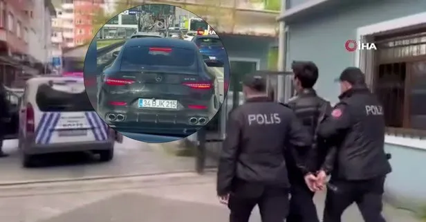 Valinin yeğeniyim yalanı tutmadı! Trafik magandasının çakarlı şovu emniyette bitti