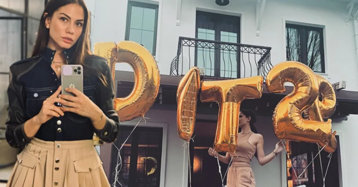 Demet Özdemir ’sonunda giyinme odamdayım’ dedi görenler hayran kaldı! Oğuzhan Koç’la aşk yaşayan Demet Özdemir’in evi...