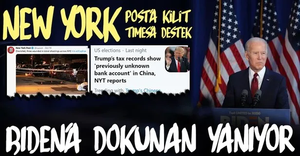 ABD'de Biden'a dokunan yanıyor