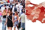 Türkiye'nin en zengin ili ve ilçesi bakın neresi! TÜİK yeni haritayı paylaştı: Hangi şehir zirvede? 26 milyondan fazla...