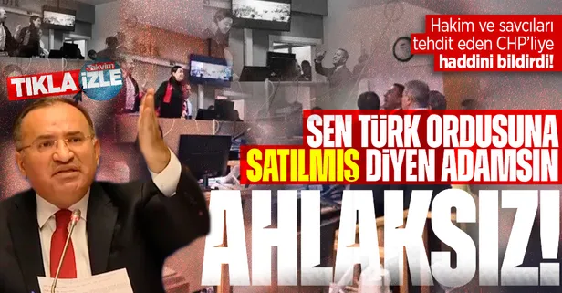 Bakan Bozdağ Yalova'da hakim ve savcıları tehdit eden CHP'li Başarır’a haddini bildirdi