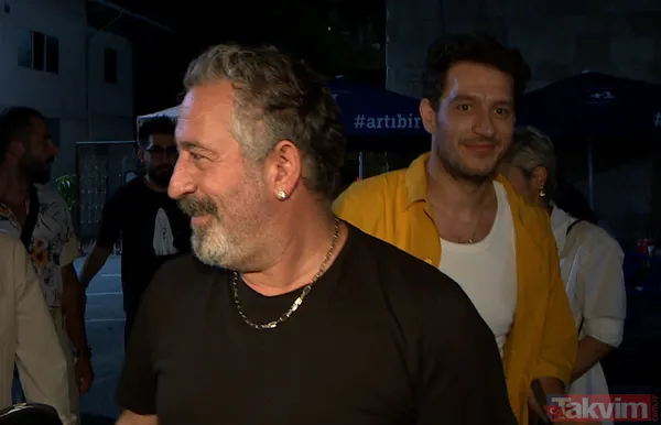 Serenay Sarıkaya'nın sevgilileri bir arada! Umut Evirgen ile Cem Yılmaz birbirine selamı çaktı! Köşe kapmaca oynadılar ama... - 4