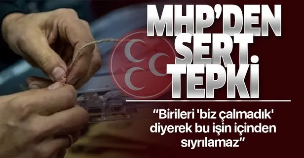 MHP Genel Sekreteri İsmet Büyükataman: Yanlış hesap YSK’den dönmüştür