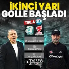 Trabzonspor - Fatih Karagümrük maçı A Spor canlı izle