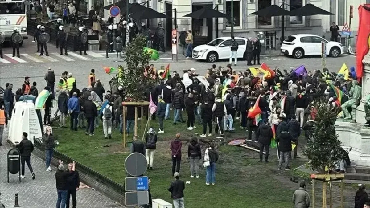 Belçika'daki olayların altından da terör örgütü PKK/KCK çıktı! İsimleri tek tek açıklandı