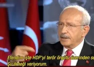 Terörün siyasi ayağı HDPye kalkan olan CHPli Kılıçdaroğluna sert tepki: HDP yöneticilerinden daha fazla HDPli