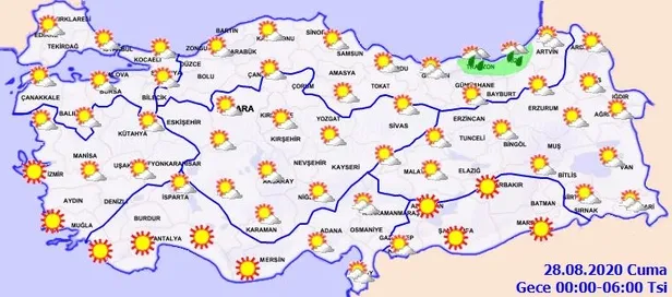 HAVA DURUMU | Meteorolojiden sağanak uyarısı | 27 Ağustos 2020 hava nasıl olacak?-5