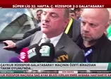 Çaykur Rizespor Başkanı Hasan Kartal: Bu hakemler buradan nasıl çıkacak?