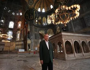 Başkan Erdoğan’dan Ayasofya paylaşımı!