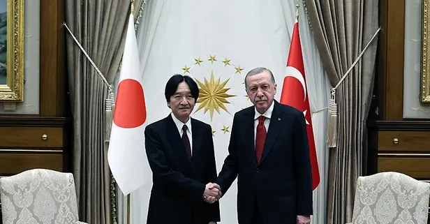 Başkan Erdoğan'dan Japonya Veliaht Prensi Fumihito'ya özel hediye