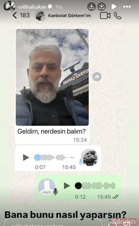 Celil Nalçakan’dan Kanbolat Görkem Arslan’a yürek yakan veda: “Bunu bana nasıl yaparsın?” - 7