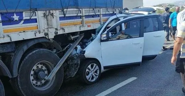 Gaziantep’in Nurdağı ilçesinde hafif ticari araç TIR’a arkadan çarptı: 3 ölü, 2 yaralı