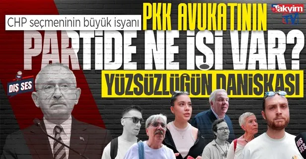 CHP’li seçmenden Kemal Kılıçdaroğlu’na sert tepki: PKK avukatının partide ne işi var?