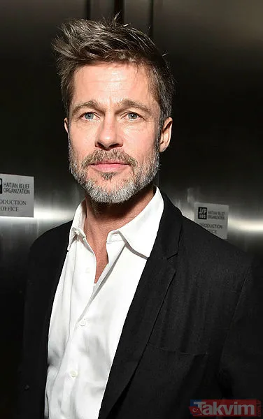 Brad Pitt'e etek giydiren hayat bize neler yapmaz! Brad Pitt kırmızı halıya etekle çıktı yerden yere vuruldu adeta Burhan Altıntop - 19