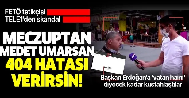 FETÖ tetikçisi TELE1’den alçak hareket! Başkan Erdoğan’ı vatan haini göstermeye çalıştılar!