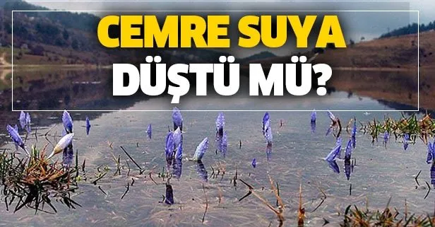 Cemre suya düştü mü?