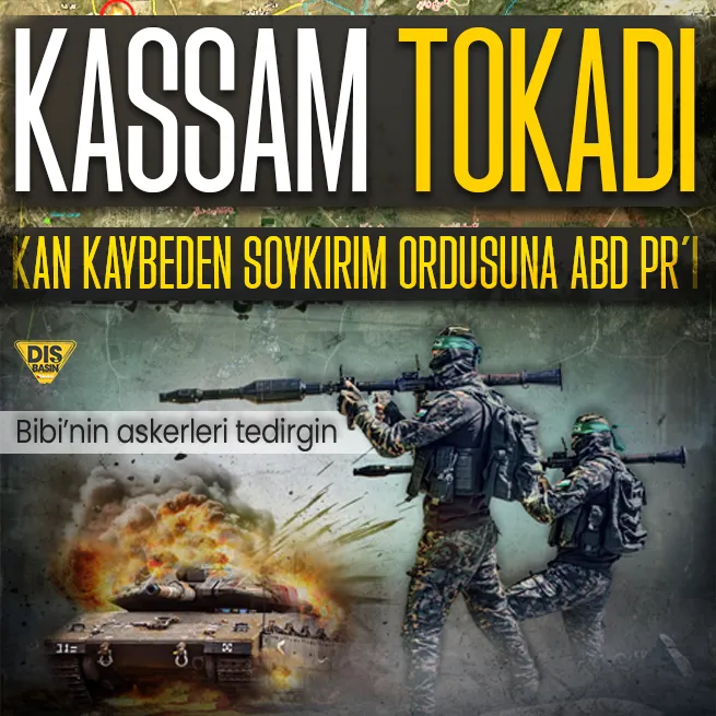 Karada Kassam tokadı yiyen Bibi’nin askerlerine WSJ PR’ı: Soykırımcı İsrail’in tek çaresi Hamas’ı karalamak
