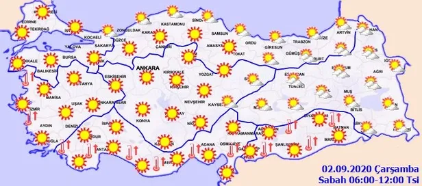 HAVA DURUMU | Meteorolojiden sıcak hava uyarısı: O saatlerde dışarı çıkmayın | 2 Eylül İstanbul'da hava nasıl olacak?-2